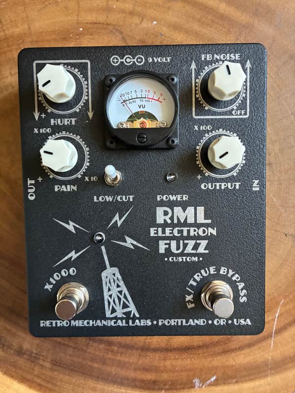 Retro Mechanical Labs Electron Fuzz Custom 2024 - Black image 1