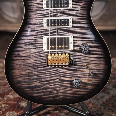 PRS Studio 10-Top Electric Guitar - Charcoal Burst with Hardshell Case image 3