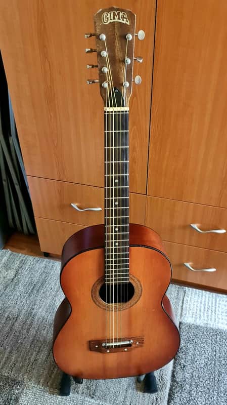 Rare Vintage GIMA / H.G. Friedrich 7-String Acoustic Guitar – Germany – Adjustable Neck System image 1