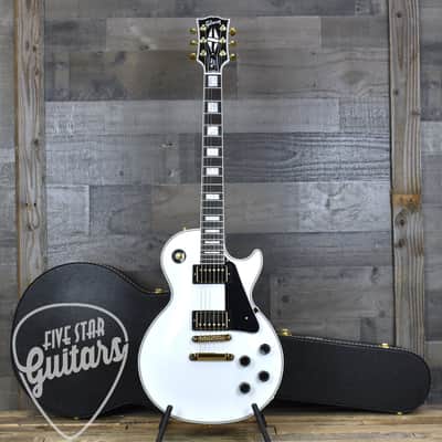 Gibson Custom Shop Les Paul Custom - Alpine White with Hardshell Case image 14