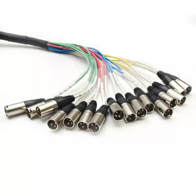 16 Channel Xlr Snake Cable - 25 Feet Pro Extension Stage/Recording image 2