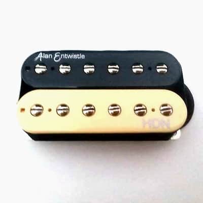 Alan Entwistle HDN Electric Guitar Neck Pickup - Zebra - Free USA Shipping image 1