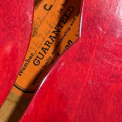Vintage 1967 Gibson Eb2-C Bass - Cherry Finish image 10