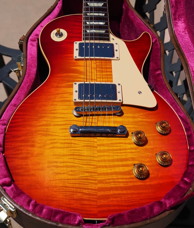 Gibson Custom Shop True Historic '58 Les Paul Reissue Vintage Cherry Sunburst image 1