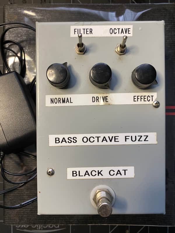 Black Cat Bass Octave Fuzz image 1