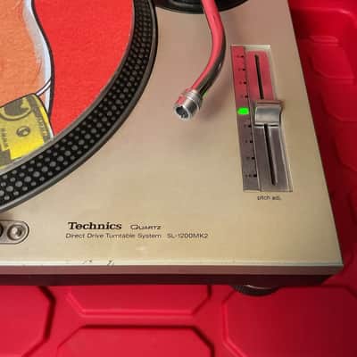Technics SL1200MK2 Turntables Set Of 2 W/ Flight Cases image 11