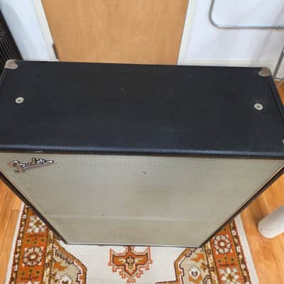 Fender Drip Edge Bandmaster Bassman Showman 2x12 Cabinet with Jensen c12nc Speakers 1967 imagen 5