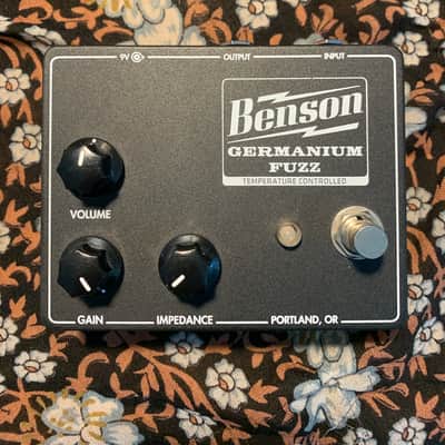 Benson Amps Germanium Fuzz - Studio Black | Reverb