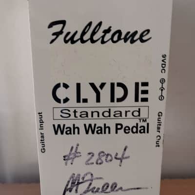 Fulltone Clyde Original Wah January 2002 S/N : 2804 First Series White Standard image 19