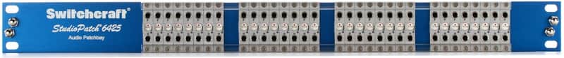 Switchcraft Studio Patch 6425 64-point TT - DB25 Patchbay image 1