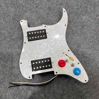 HH White Pearl Stratocaster Strat Style Guitar Pickguard image 2