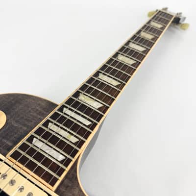 2005 Gibson Les Paul Standard Plus – Trans Black image 9