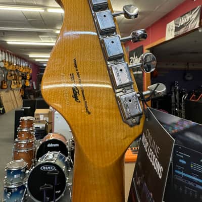 Vintage V6-CAB Reissued Series SSS 2010s - Candy Apple Blue image 5