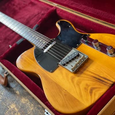 Fender Telecaster '52 Reissue Vintage FujiGen E-Serial 1988 Charcoal Burst w/ Hardcase image 4