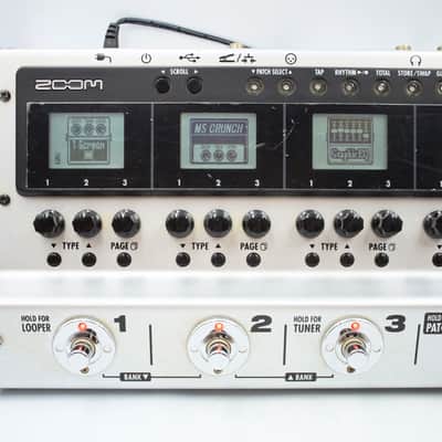Zoom G5 Guitar Effects & Amp Simulator With Power Supply Guitar Multi Effect Pedal 018819 image 2