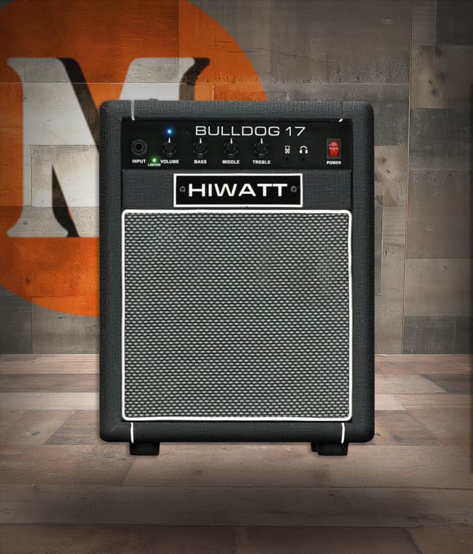 Hiwatt Bulldog 17 Combo BT - 17W Bass Practice Combo w/ Bluetooth (BD17C-U) image 1