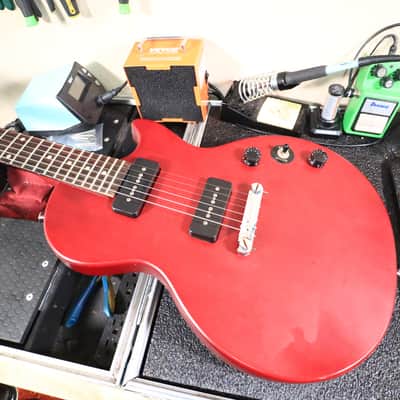2015 Epiphone Les Paul Special I P90 Worn Cherry image 18