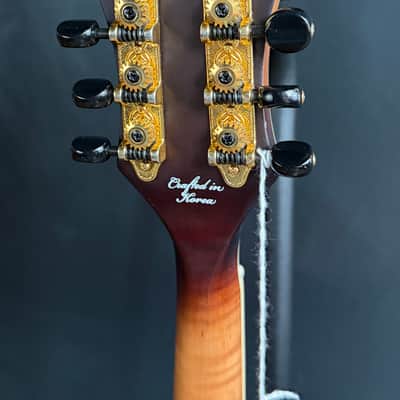 Michael Kelly MKLDF Legacy Dragonfly F-Style Mandolin Vintage Sunburst w/ Case image 10