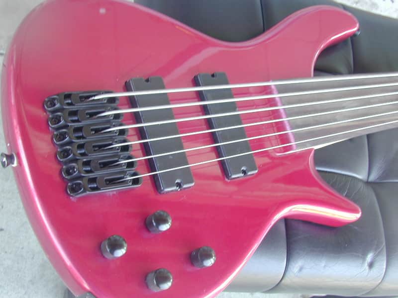 6 String Electric Ebony Fretless FingerBoard Bass Guitar image 1