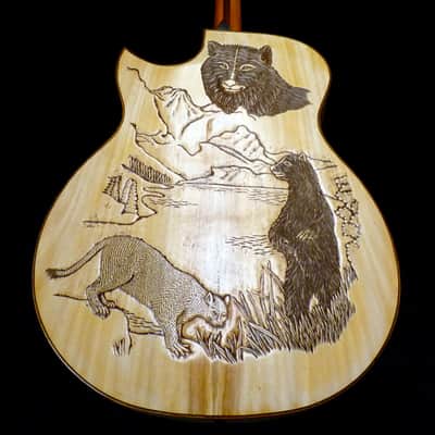 Blueberry Jumbo - Hand Made and Hand Carved image 4