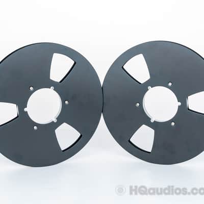 Aluminum Empty Tape Reel for Reel To Reel Tape Recorder (Single)– 10.5 inch – Black Color 1Yr WRT image 3