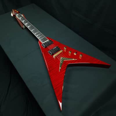 Dean Dave Mustaine Signature VMNT Limited Edition Trans Red 2014 Made in Korea Seymour Duncan LiveWire Megadeth + Case image 13