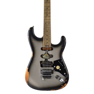 New EVH Frankenstein Relic Satin Silverburst #EVH2400357 image 7