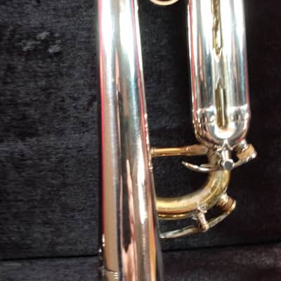Besson MEHA .470" LARGE BORE 1972 - SILVER & GOLDPLATED image 9