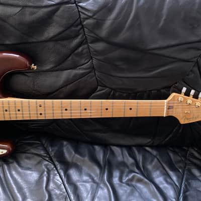 Fender 75th Anniversary Commemorative Stratocaster 2021 - 2-Color Bourbon Burst image 8