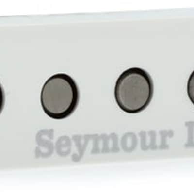 Seymour Duncan SSL-5 Custom Staggered Pole Neck/Bridge/Middle Strat Single Coil Pickup - White image 2
