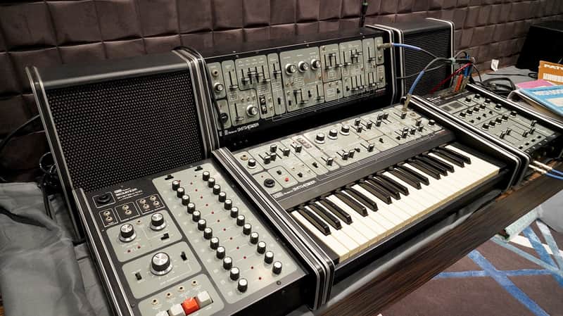 Roland System 100 Modular Synthesizer 1975 - 1979 - Black / Silver image 1