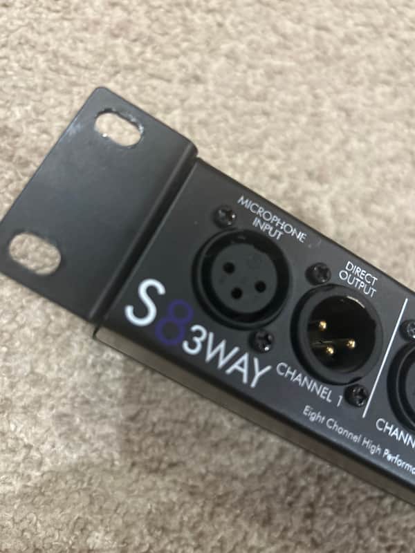 ART Audio S8 8-Channel 3-Way Mic Splitter Balanced rackmount imagen 1