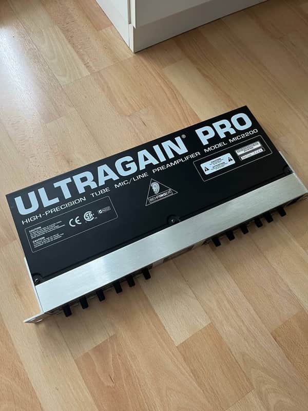 Behringer Ultragain Pro MIC2200 Vacuum Tube Mic Line Preamp 2009 - Present - Standard image 1