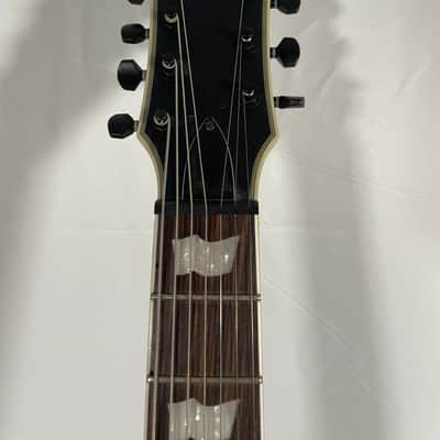 ESP LTD EC-407 with Rosewood Fretboard 2012 - 2014 Snow White Satin image 5