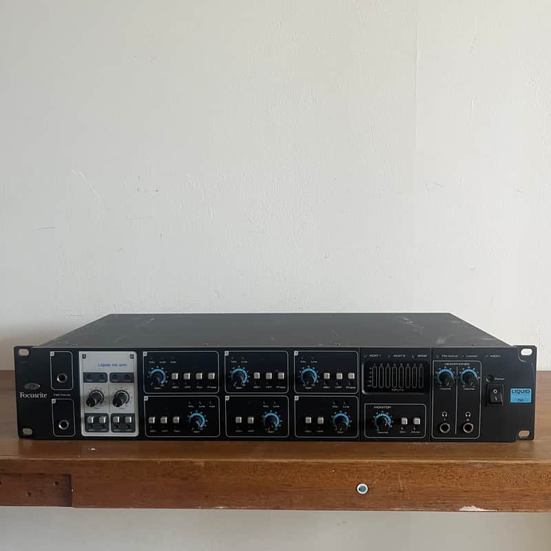 Focusrite Liquid Saffire 56 Firewire Audio Interface 2010s - Black image 1