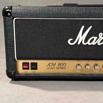 Marshall JCM 800 Model 2210 100-Watt 2-Channel 1988 Vintage Tube Amp Head w/ Reverb - Made in the UK image 3