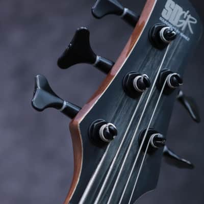 Ibanez SR605E Standard Black Stained Burst Nordstrand Big Break Pickups Electric Bass image 17