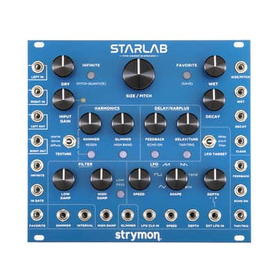 Strymon Starlab Eurorack Reverb Module (Blue) image 19