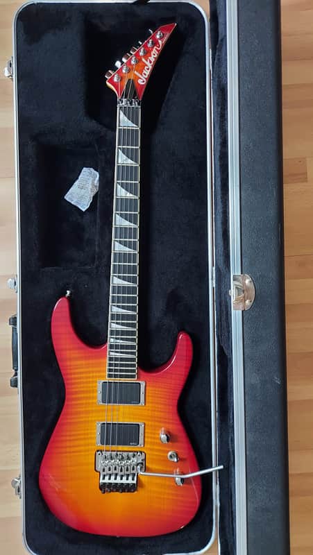 Jackson USA Select Series DK1 Burnt Cherry Sunburst Made in USA, wie NEU! image 1