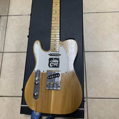 Down South Guitars "The Wizard" French-Polished 2 Single Coil T-Style Guitar With "Sledgehammer" Set 2025 - Natural image 3
