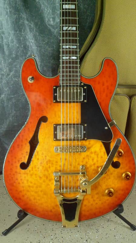 Samick Artist Series SAB 650 Burnt Orange image 1