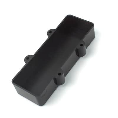 Double J style Humbucker Bass Guitar Pickup cover ,Large 113mm Black image 3