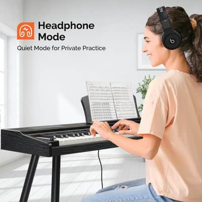 Glarry GPP-109 88 Key Full Size Semi-Weighted Standard Electric Digital Piano image 3