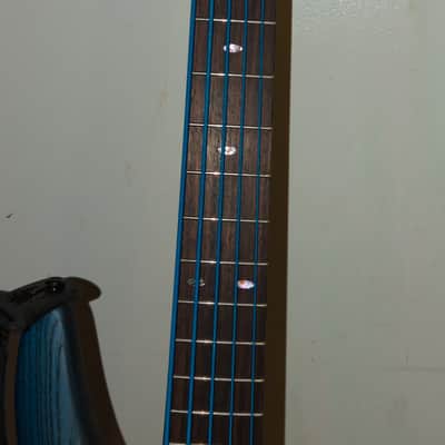 Ibanez 2021 SR605 Cosmic Blue 5 String Bass image 8