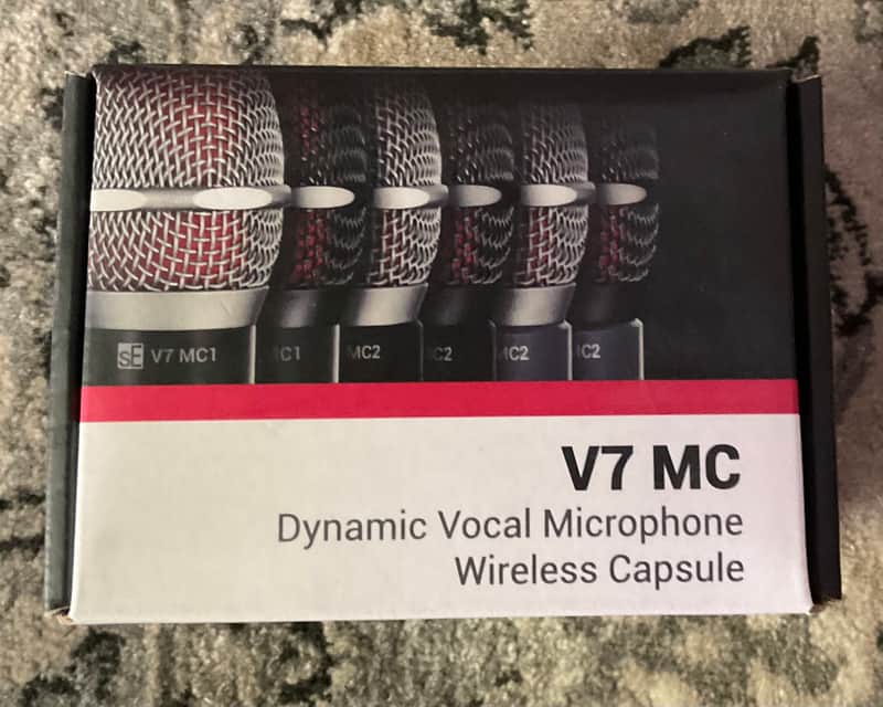 sE Electronics V7 MC Dynamic Vocal Microphone Wireless Capsule image 1