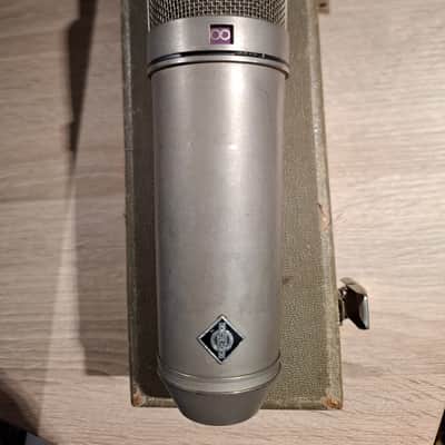 Neumann U 67 Large Diaphragm Multipattern Tube Condenser Microphone 1960 - 1971 - Nickel image 3