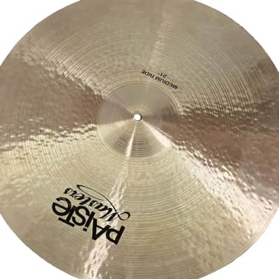 Used Paiste Masters Medium Ride Cymbal 21" 2596 grams - Very Good image 2
