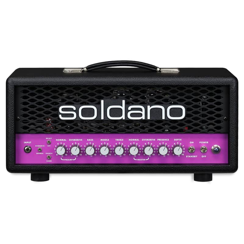 Soldano SLO-30 - Signed Purple Panel - Black Head image 1