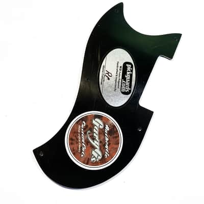New 3 Ply Black/White Pickguard for Gibson 1965-1968 EB-0 & EB-3 Bass Made In USA image 7