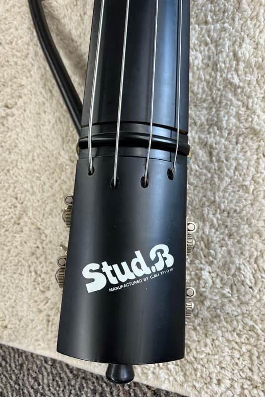 Vintage Stud B Electric Upright bass - Stick bass with gig bag
